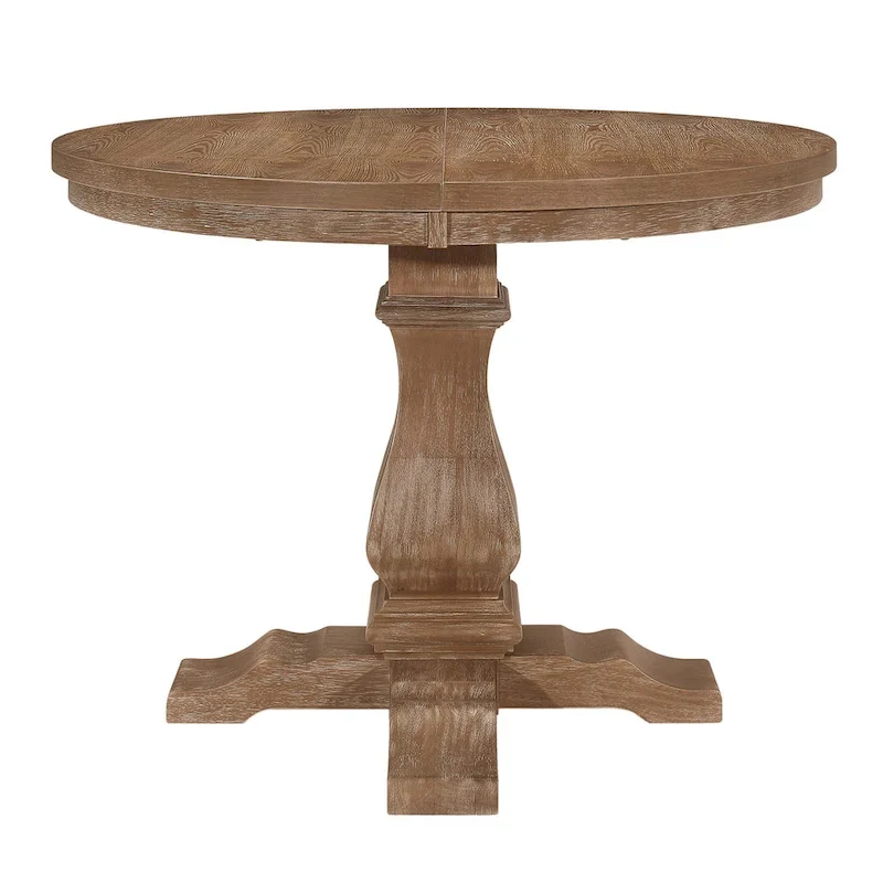 Fescue Fabric and Rubberwood 5 Piece Dining Set by Christopher Knight Home