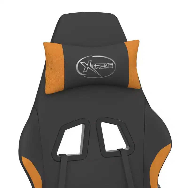 vidaXL Gaming Chair Black and Cream