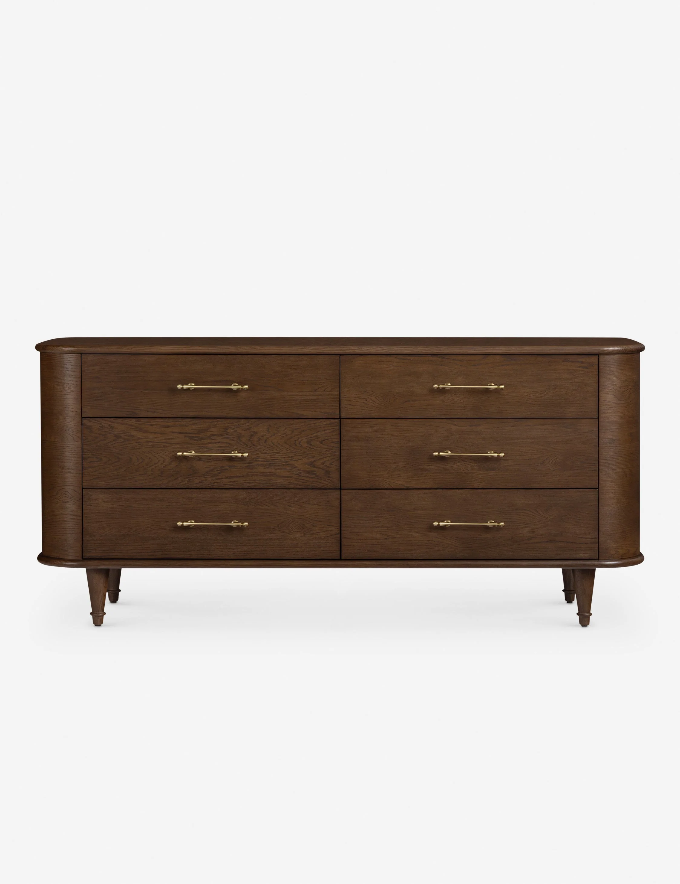 Dresser - Sleek lines and a rich finish make the dresser a timeless anchor for your bedroom layout