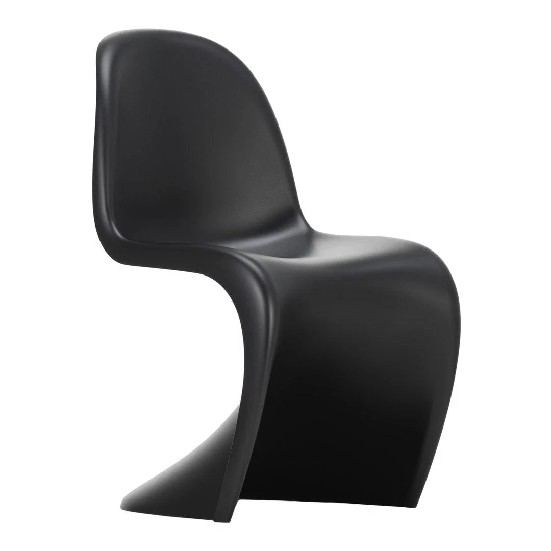 Iconic Plastic Side Chair with One-Piece Cantilevered Design for Dining Room or Outdoor