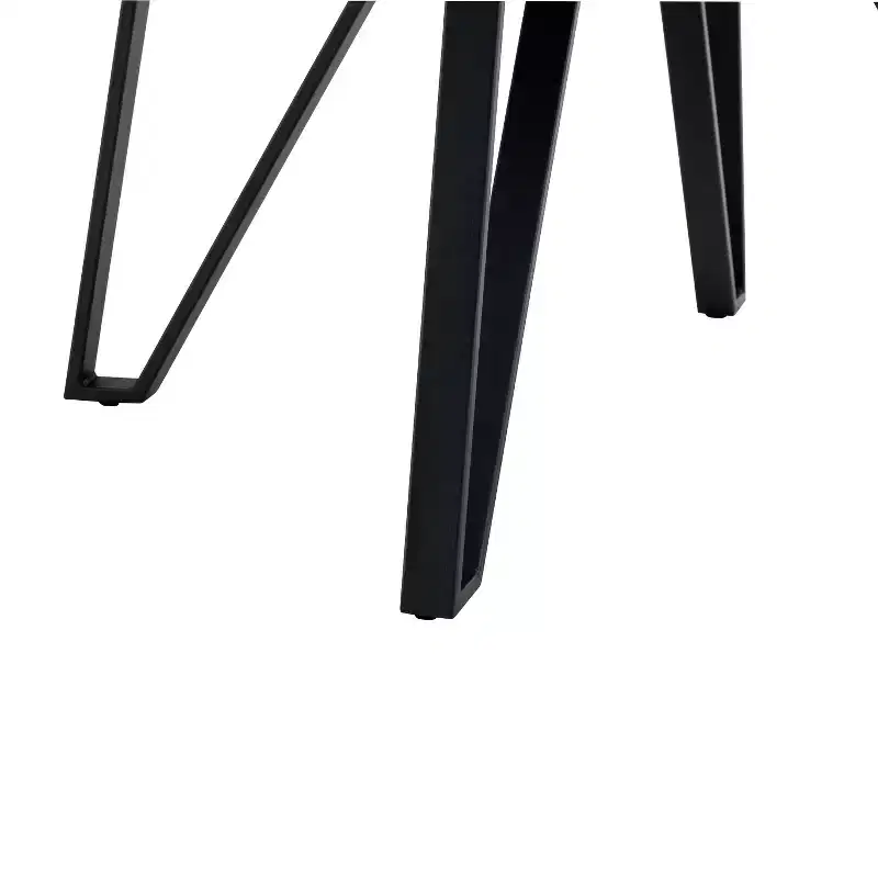Christopher Knight Home Wedy 46.85 Round Top 4 Seats Dining Table with Hairpin Leg