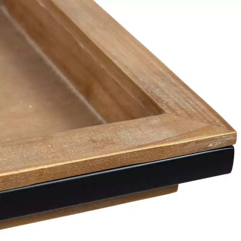 Kate and Laurel Lockridge Wood and Metal C-Table