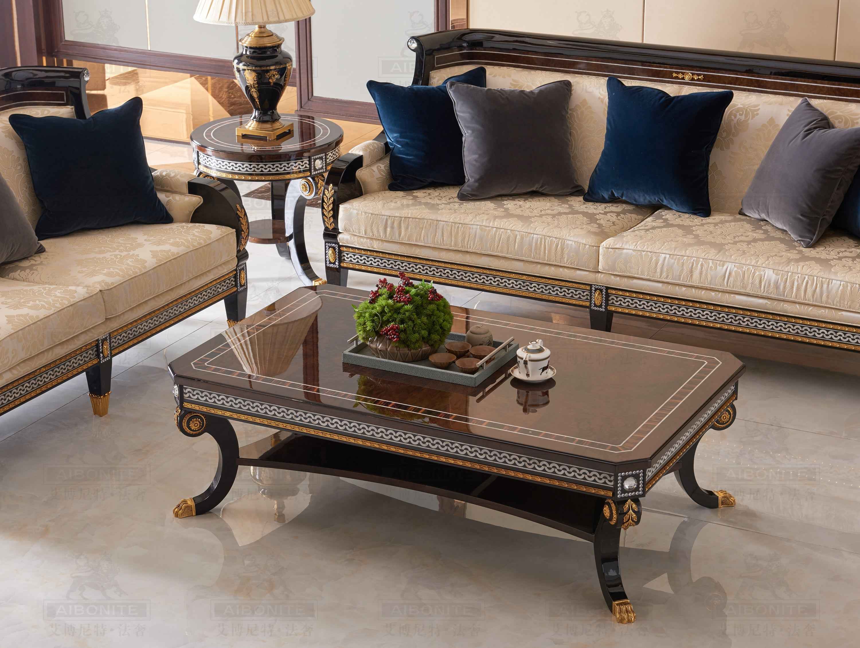 Square Tea Table for Living Rooms and Modern Decor