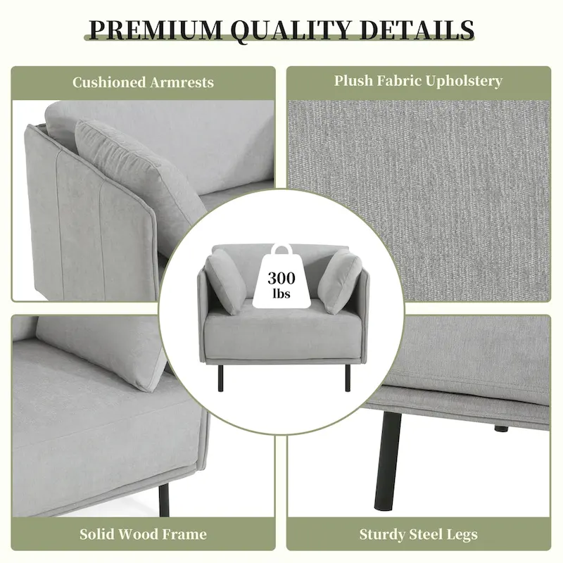 Daphne Faux Leather Lounge Chair by Christopher Knight Home