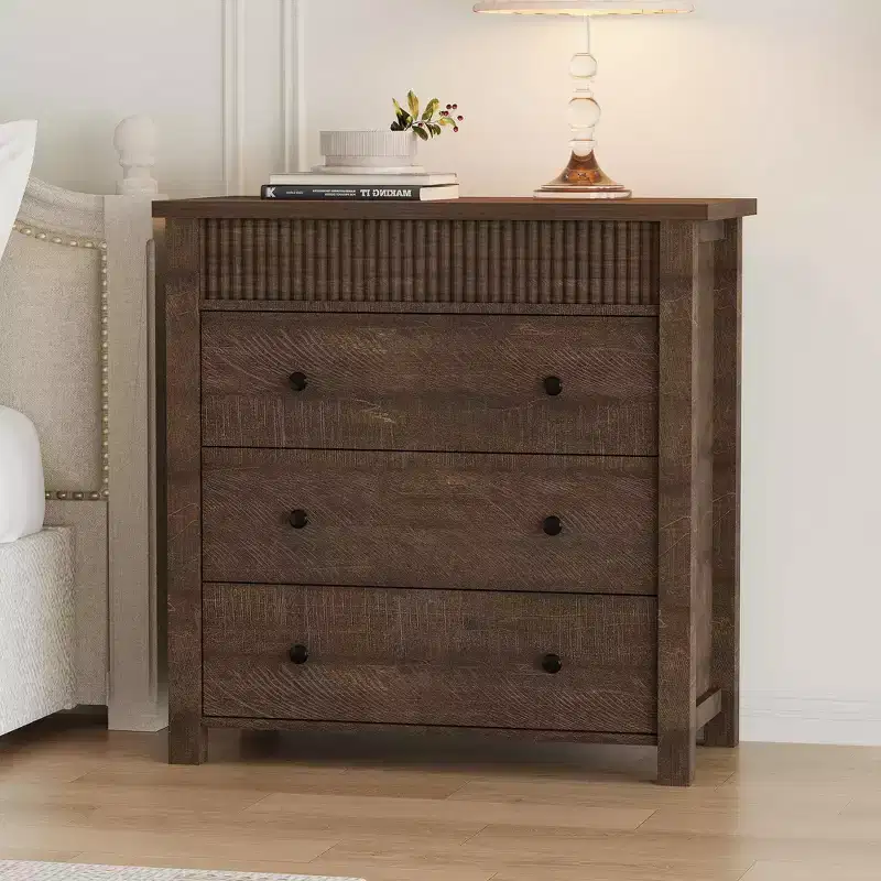 3 Drawer Dresser for Bedroom Nightstand,