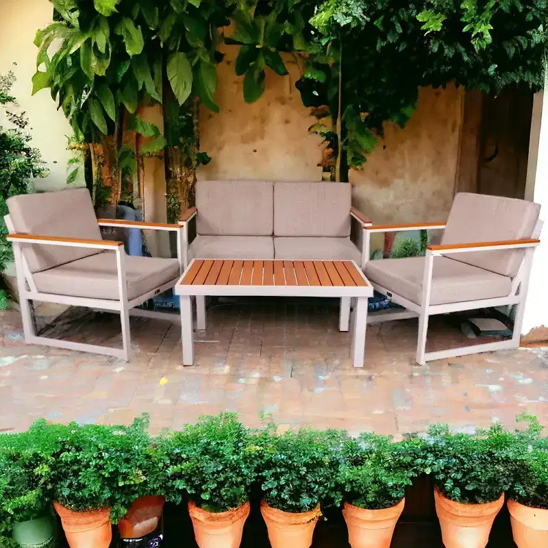 Courtyard Casual Catalina 3 pc Club Chair Chat Set