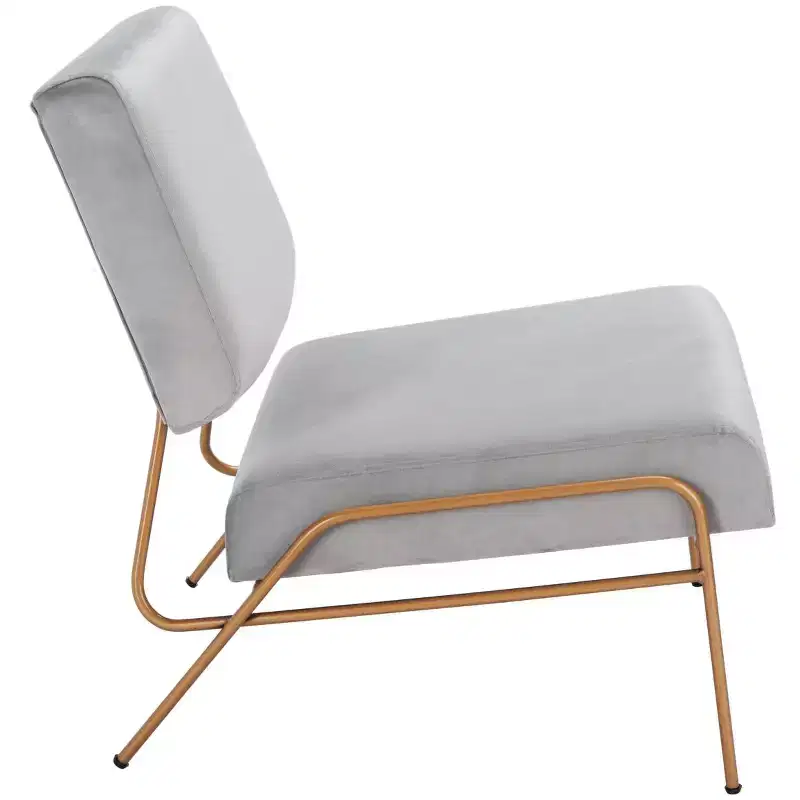 Romilly Velvet Accent Chair - ACH6203 - Safavieh