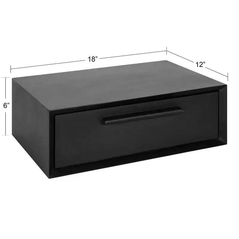 Kate and Laurel McCutcheon Wood Storage Shelf