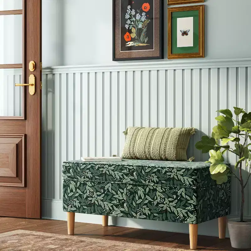 Rifle Paper Co. x Storage Bench