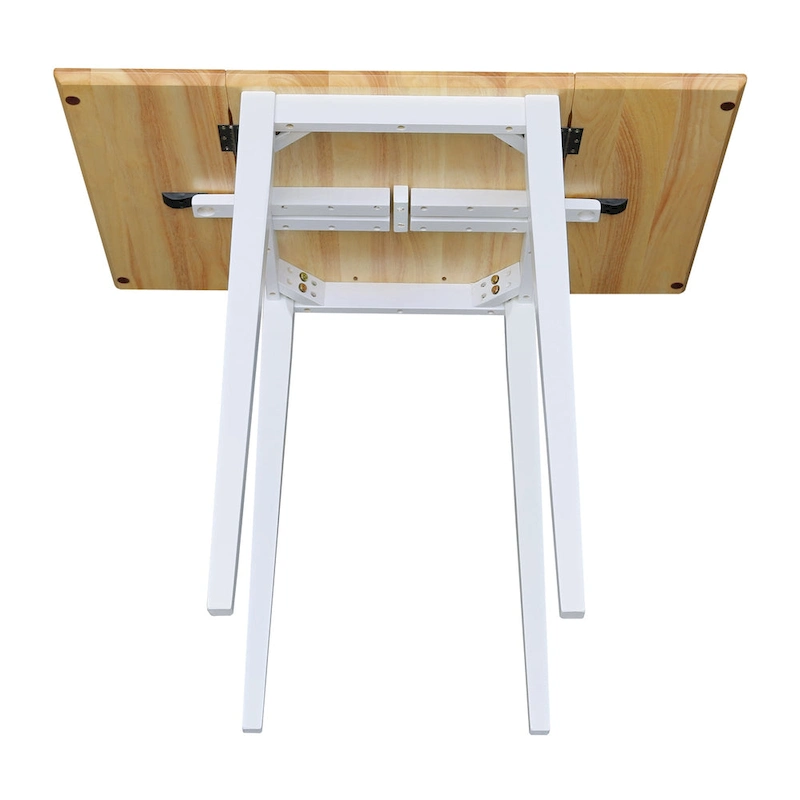 International Concepts Small Drop Leaf Shaker Style Dining Table