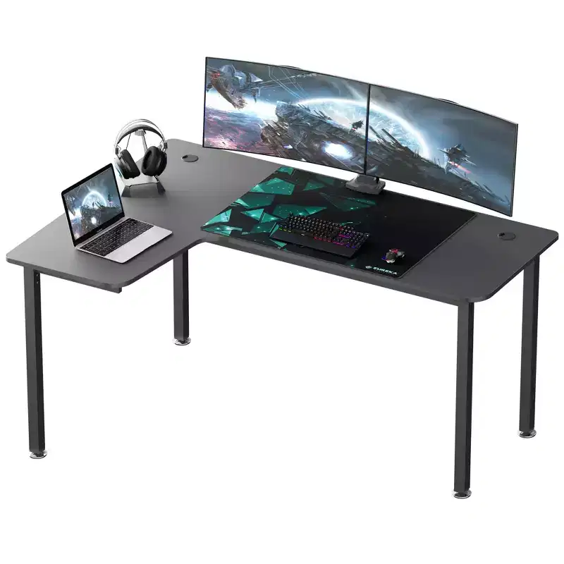 EUREKA ERGONOMIC 60x23 L-Shaped Office Desk
