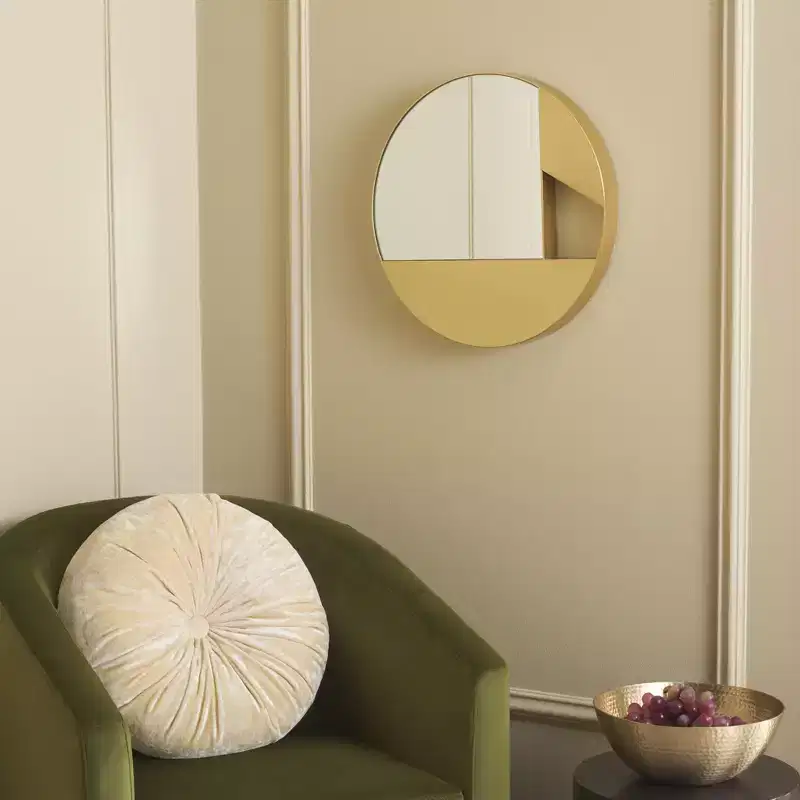 Essa Mirror - 16 x 16 - MRR8007 - Gold - Safavieh