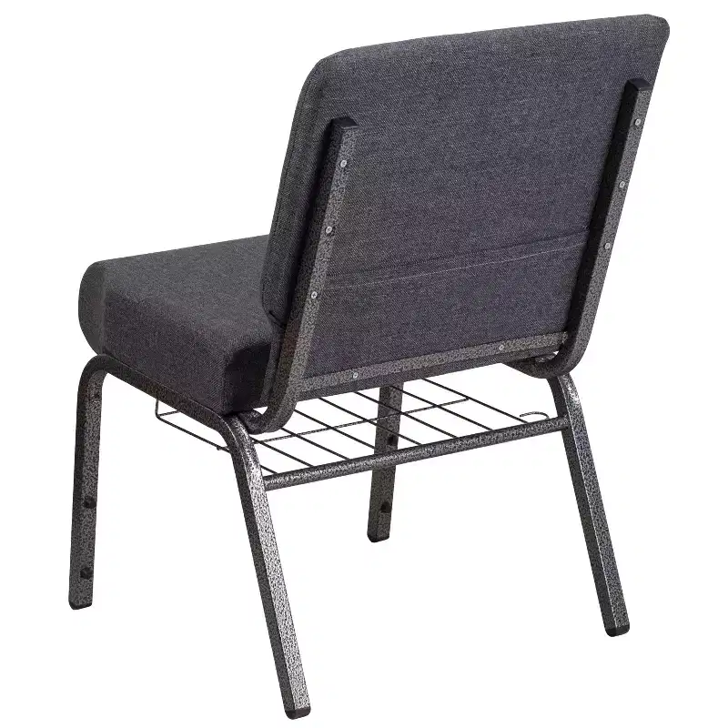 Flash Furniture HERCULES Series 21''W Church Chair with Book Rack