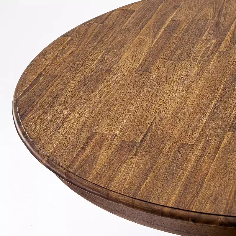 Round Dining Table with Pedestal Base – 48