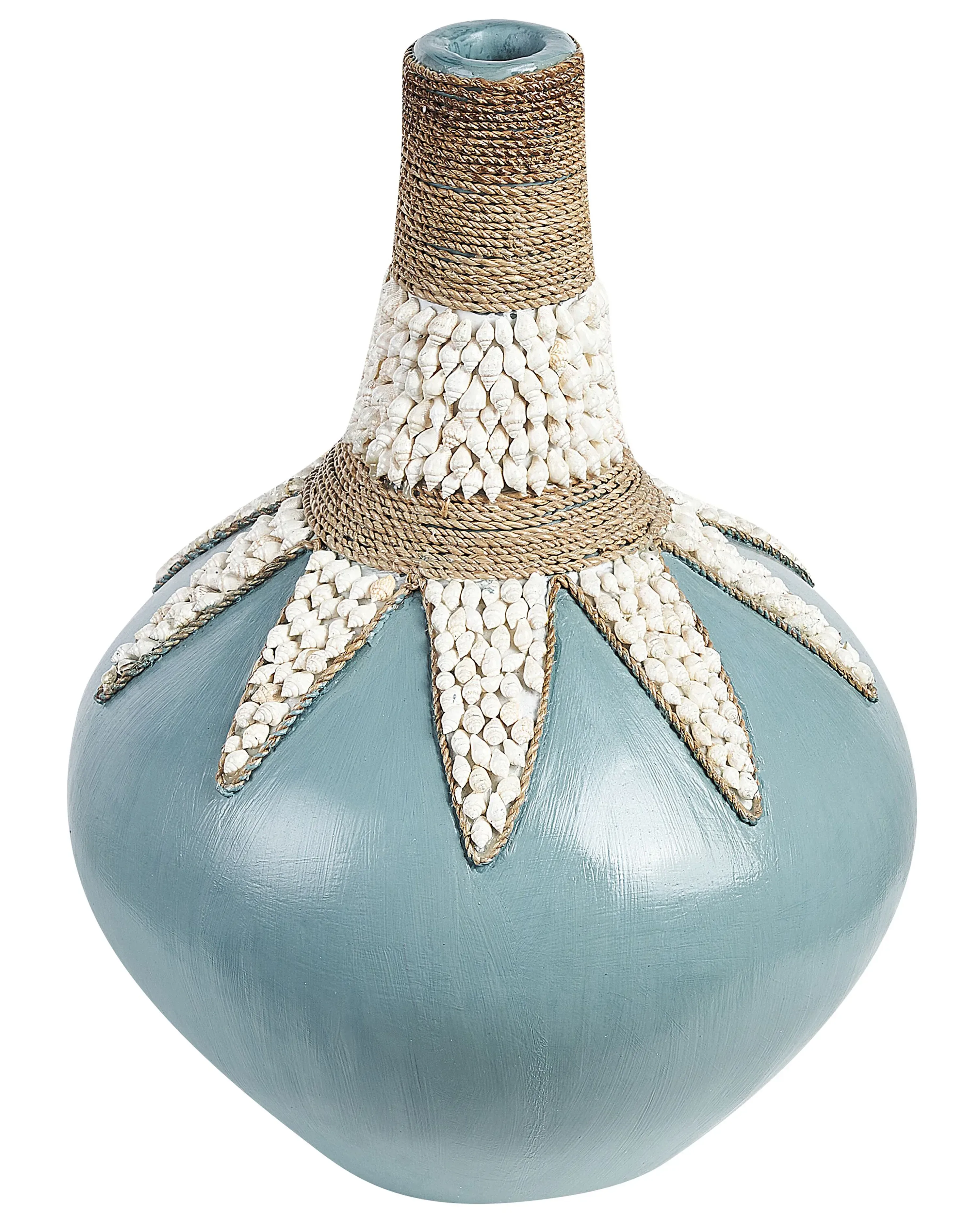 Vaso decorativo  Ceramica 43 cm Blu
