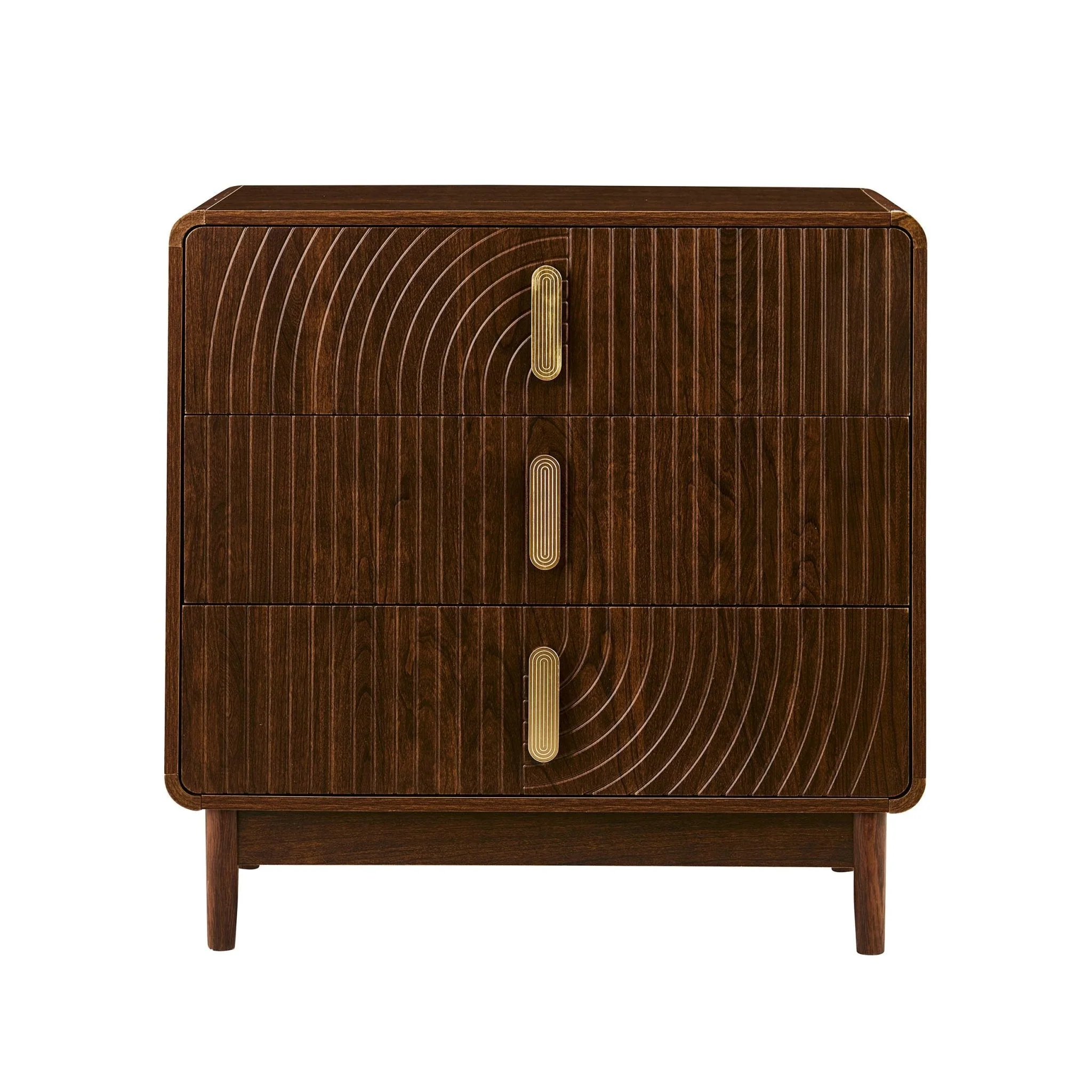 3 Drawer Chest - Walnut