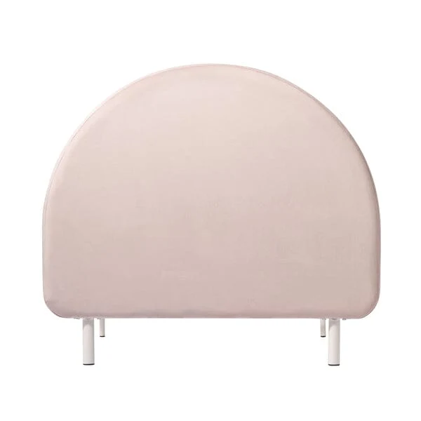 Pink Arch Headboard Single Bed