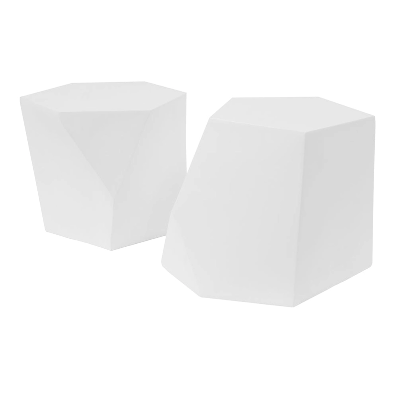 Christopher Knight Home - CloudHouse Modern MGO Coffee Table Set with Geometric Design