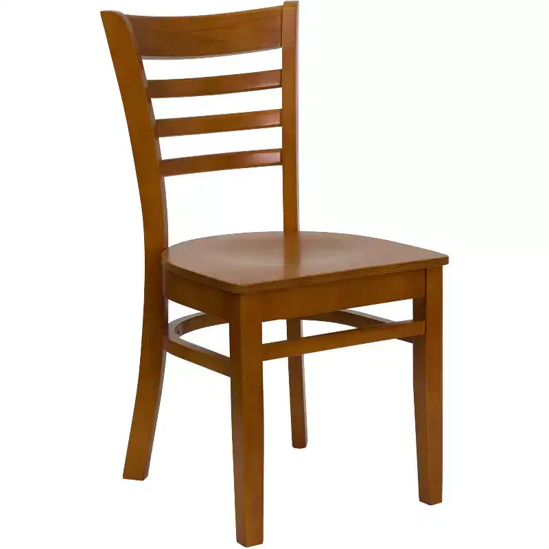 Flash Furniture Ladder Back Wooden Restaurant Chair