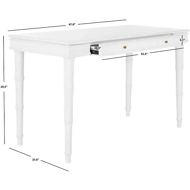 Noely 1 Drawer Writing Desk - DSK3500 - Safavieh