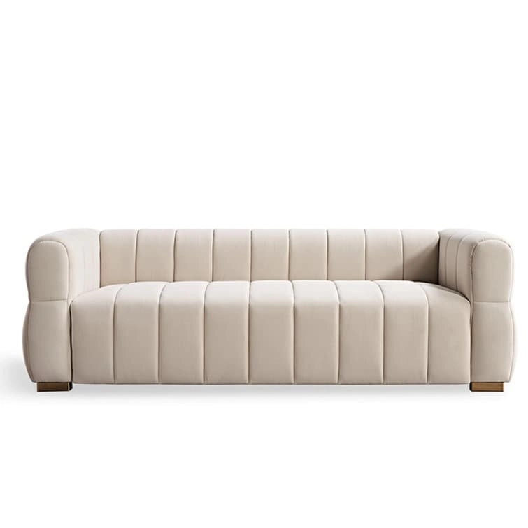 Carlan 89 Velvet Tuxedo Arm Sofa