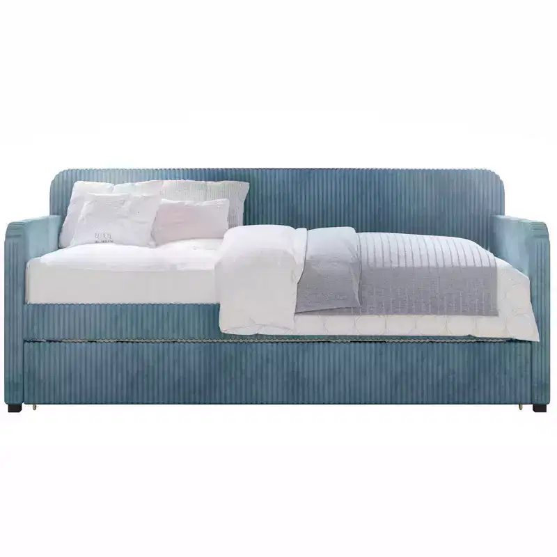 Home Design Melissa Twin Upholstered Daybed with Trundle