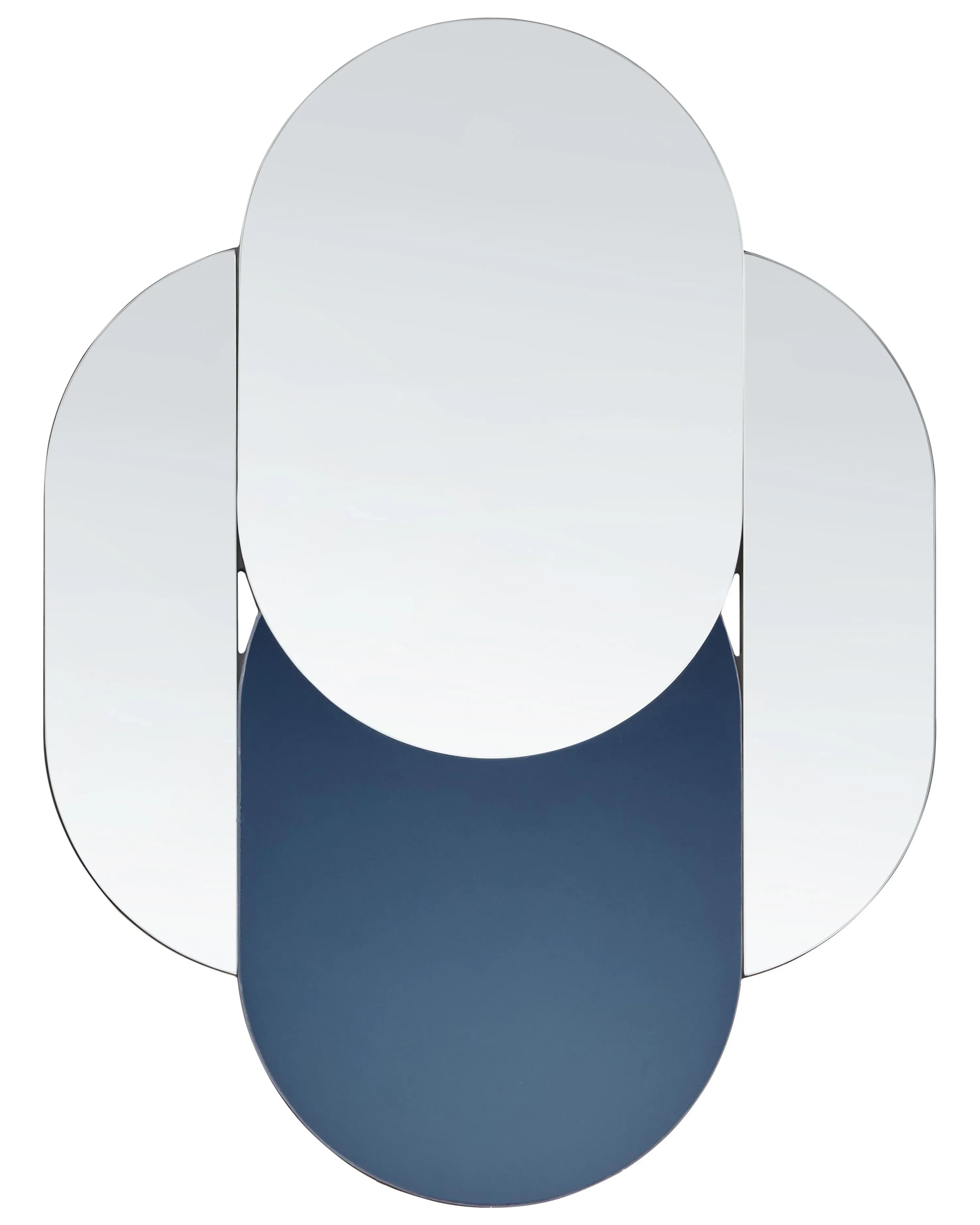 Specchio Blu/Argento 60x80 cm