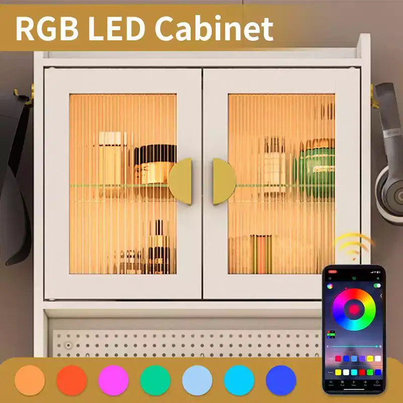 Karl Home Makeup Vanity Set with LED Lights and Power Outlets