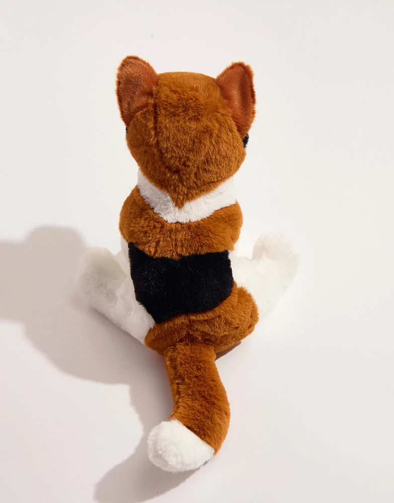 Calico Cat Soft Plush Stuffed Animal Toy 10 Inch