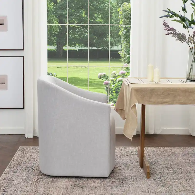 Right-Handed L-Shaped Desk with Drawers