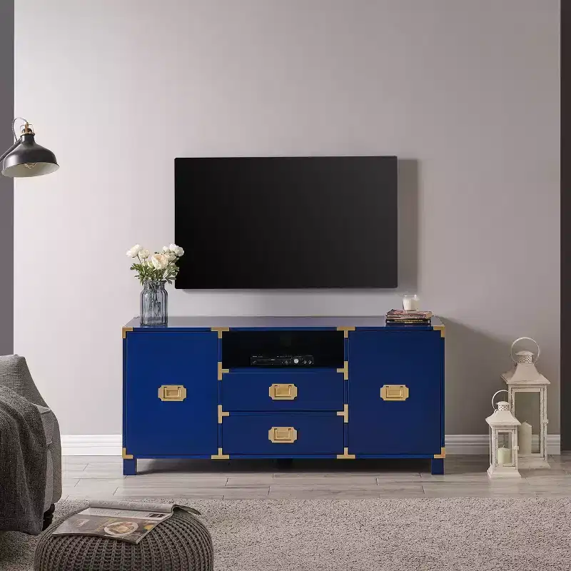 Campaign Entertainment Center Console - Blue - SEI