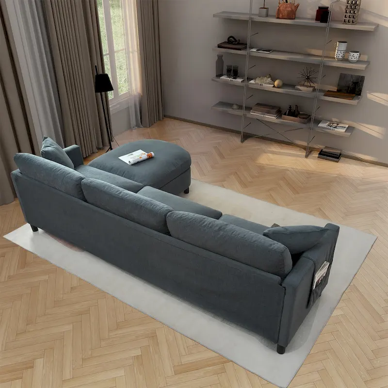 Wooden Frame Free Combination Sofa Couch