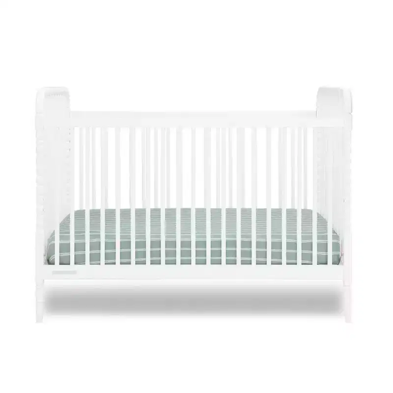 Wood 4-in-1 Convertible Baby Crib 55''W x 30.5''D x 41''H