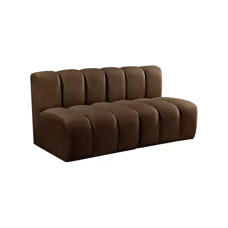 Meridian Furniture,Arc Velvet Modular Sofa