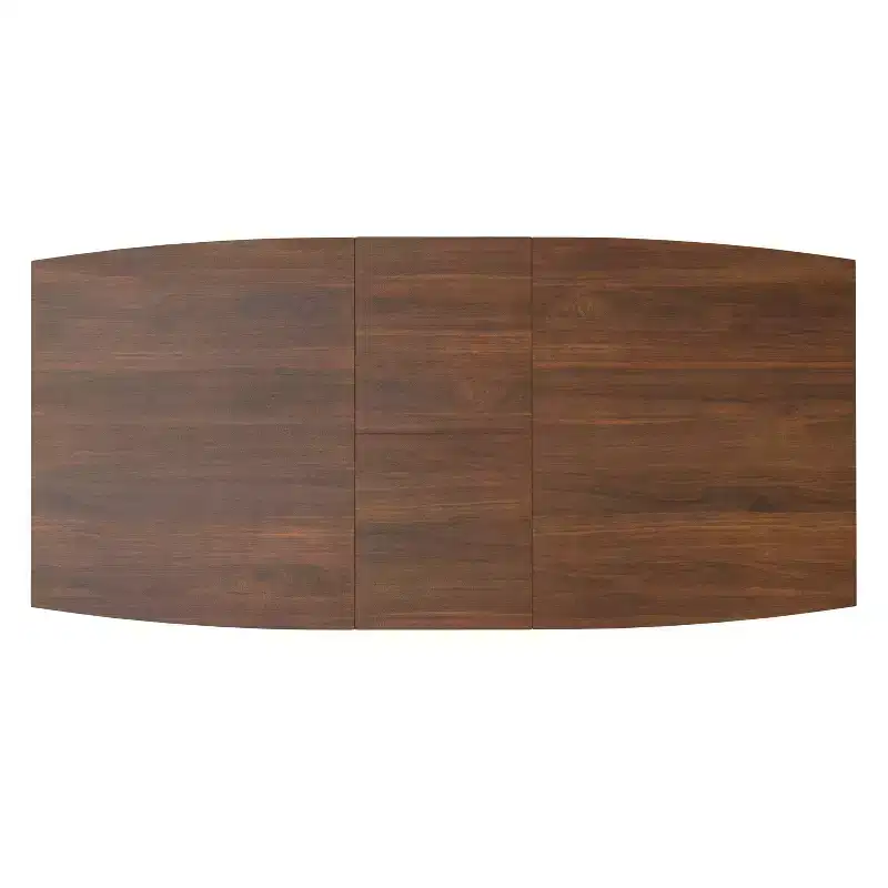 Tierney 66-84 inch x 40 inch Rectangle Mid-Century Modern Extendable Dining Table