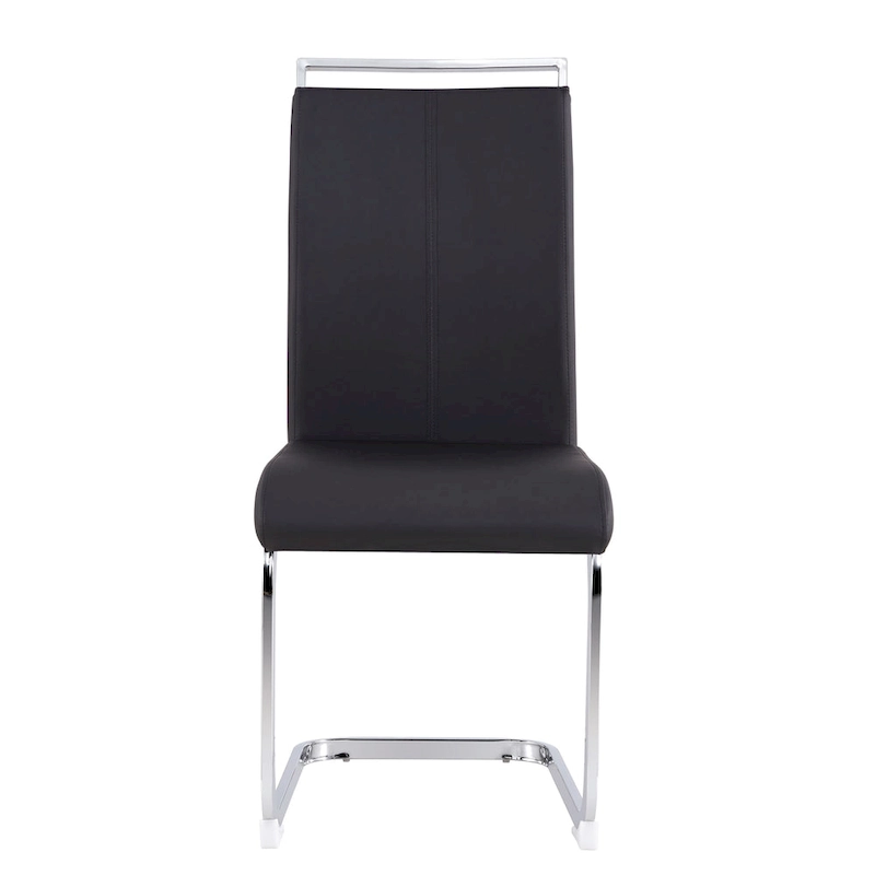 Modern Dining Chairs PU Faux Leather set of 4