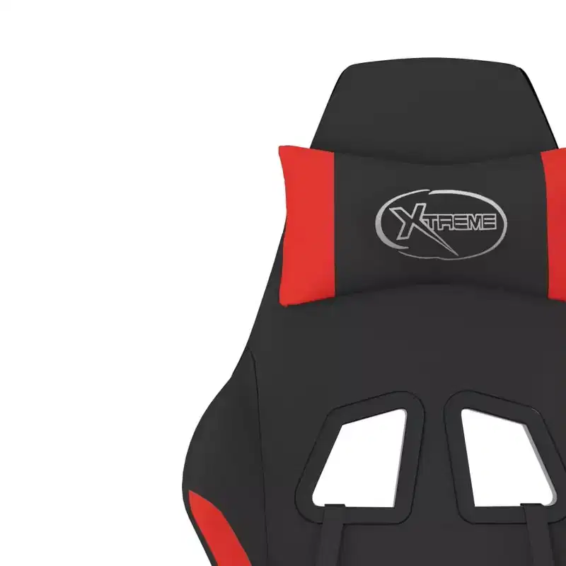 vidaXL Gaming Chair Black and Cream