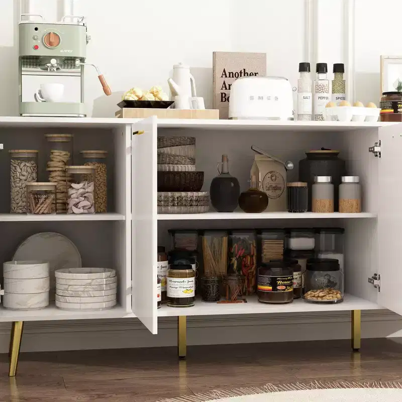 Famapy Modern White Dresser with Drawers - Versatile Furniture