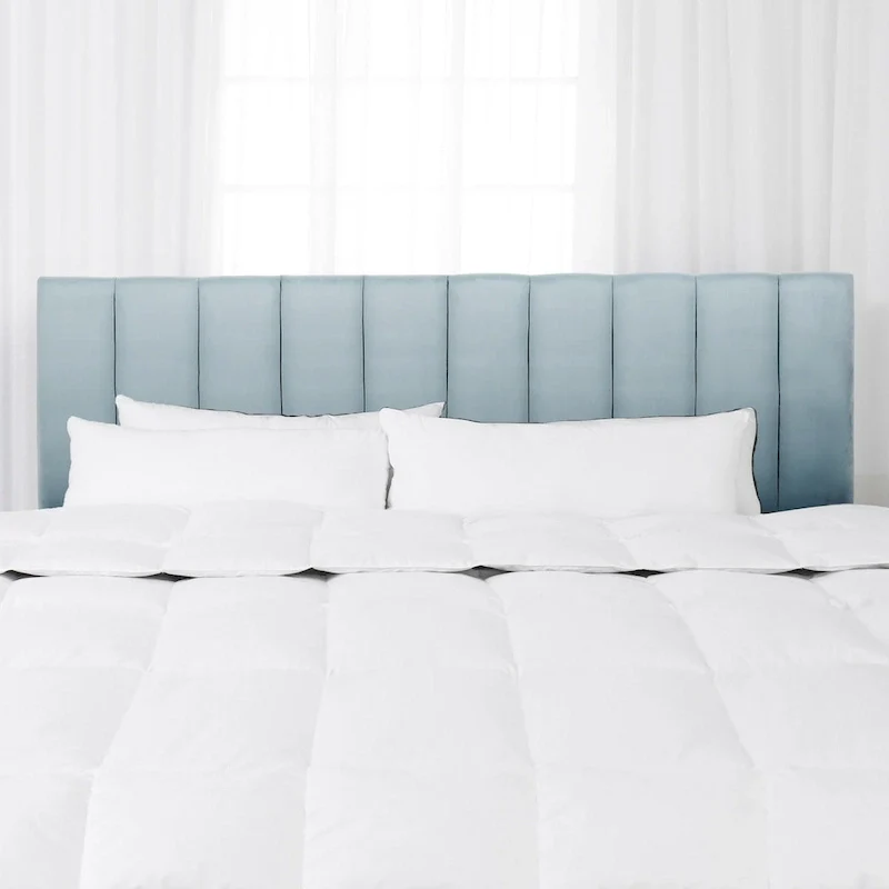 Extra-Large Tufted Velvet Headboard