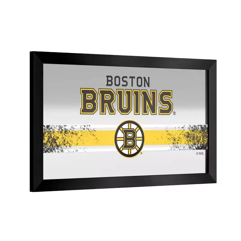 Boston Bruins Framed Logo Mirror
