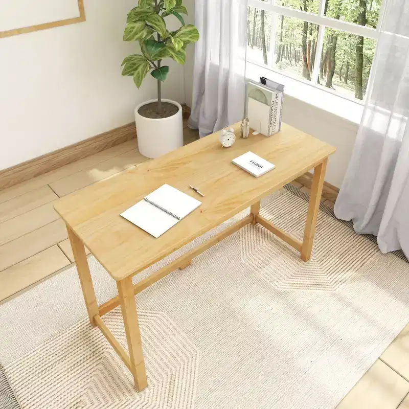 Solid Wood Writing Desk 47