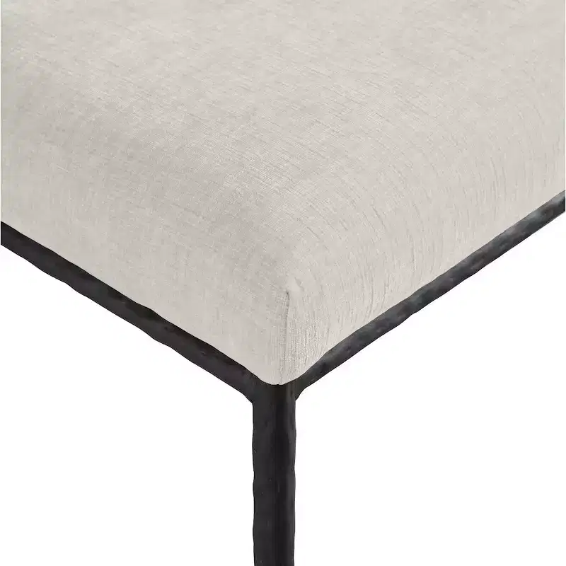 Meridian Furniture,Reeves Chenille Fabric Dining Chair, Set of 2