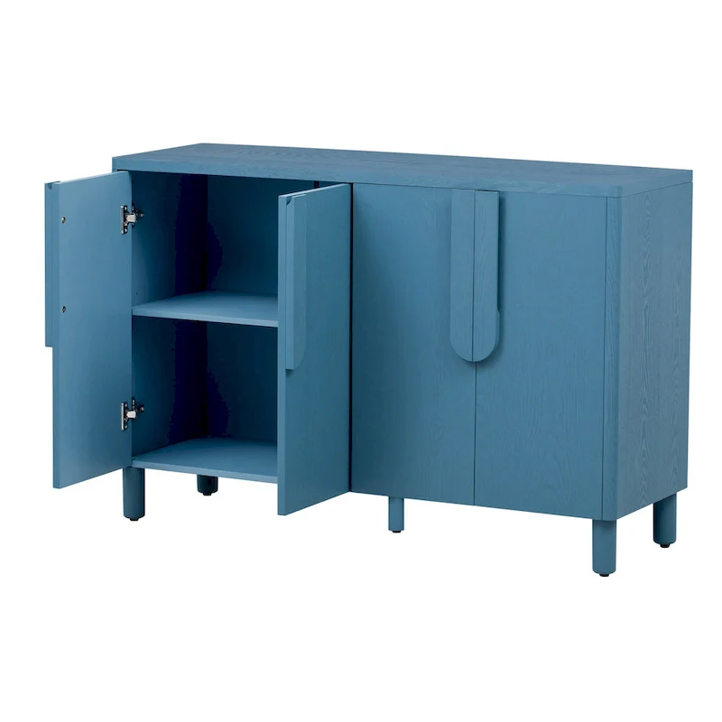 48-Inch Sideboard Cabinet with Adjustable Shelves