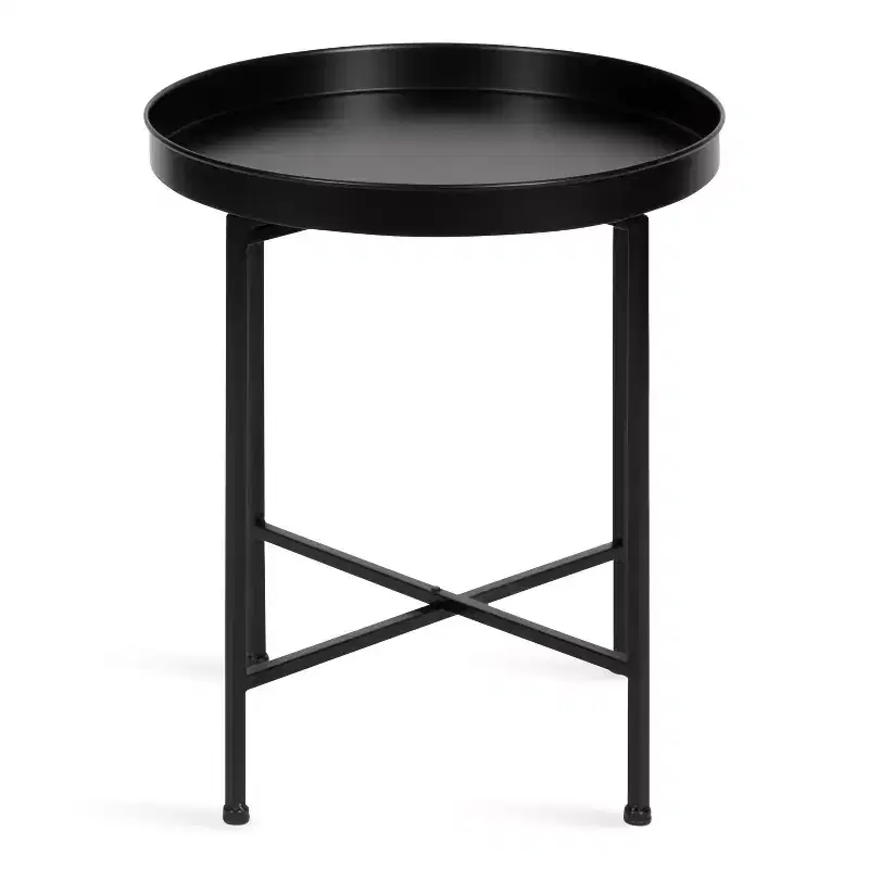 Kate and Laurel Celia Round Metal Side Table