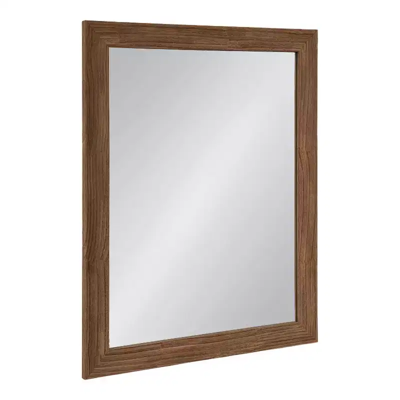 Kate and Laurel Travon Rectangle Bathroom Wall Mirror