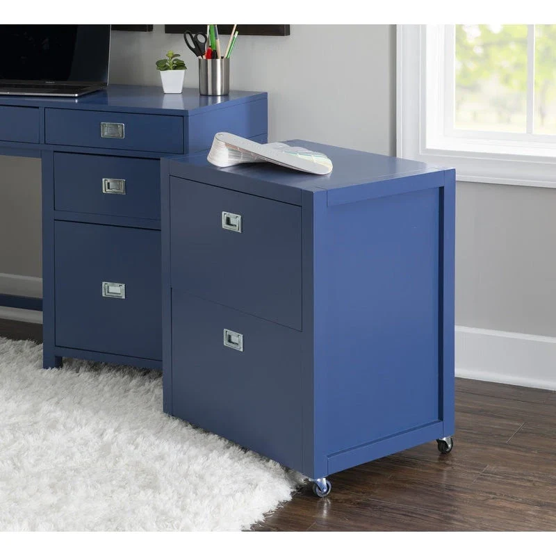 Poppy Rolling File Cabinet
