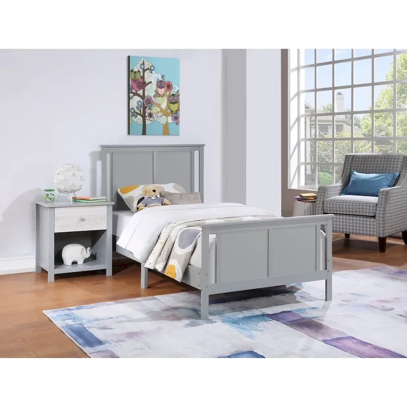 Olive & Opie Connelly Reversible Panel Twin Bed