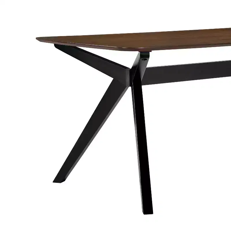 Christopher Knight Home Latisha 7 Piece Mid-Century Modern Rubberwood Upholstered Dining Set