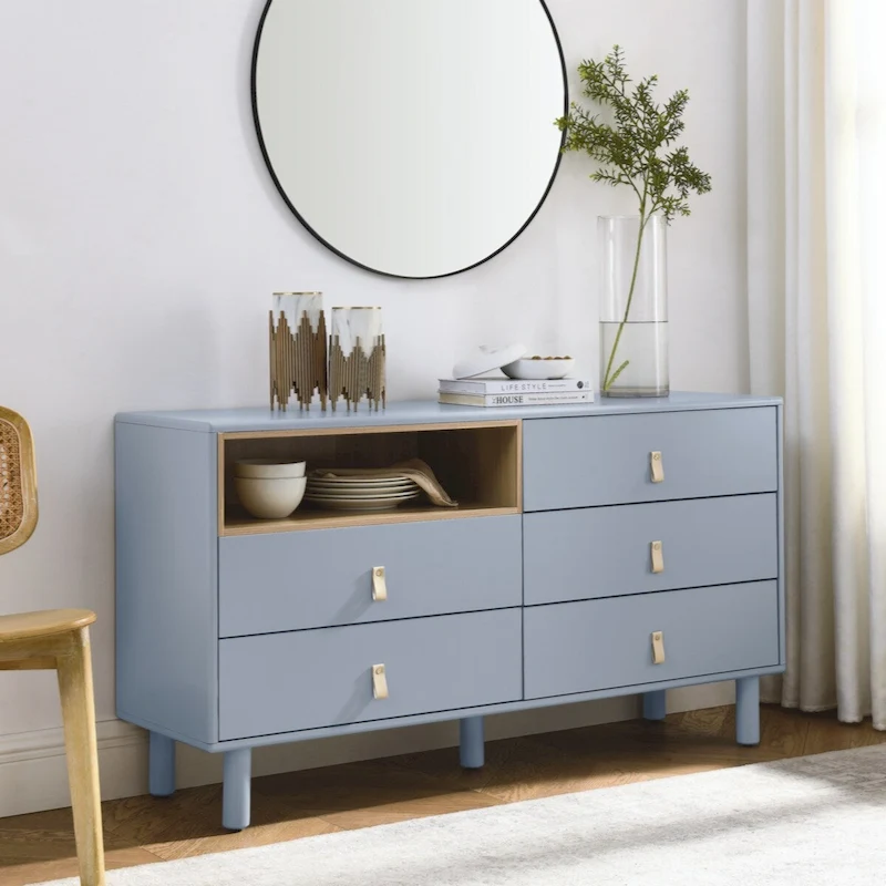 With 5 drawers storage cabinet drawer cabinet multifunctional storage cabinet modern drawer cabinet