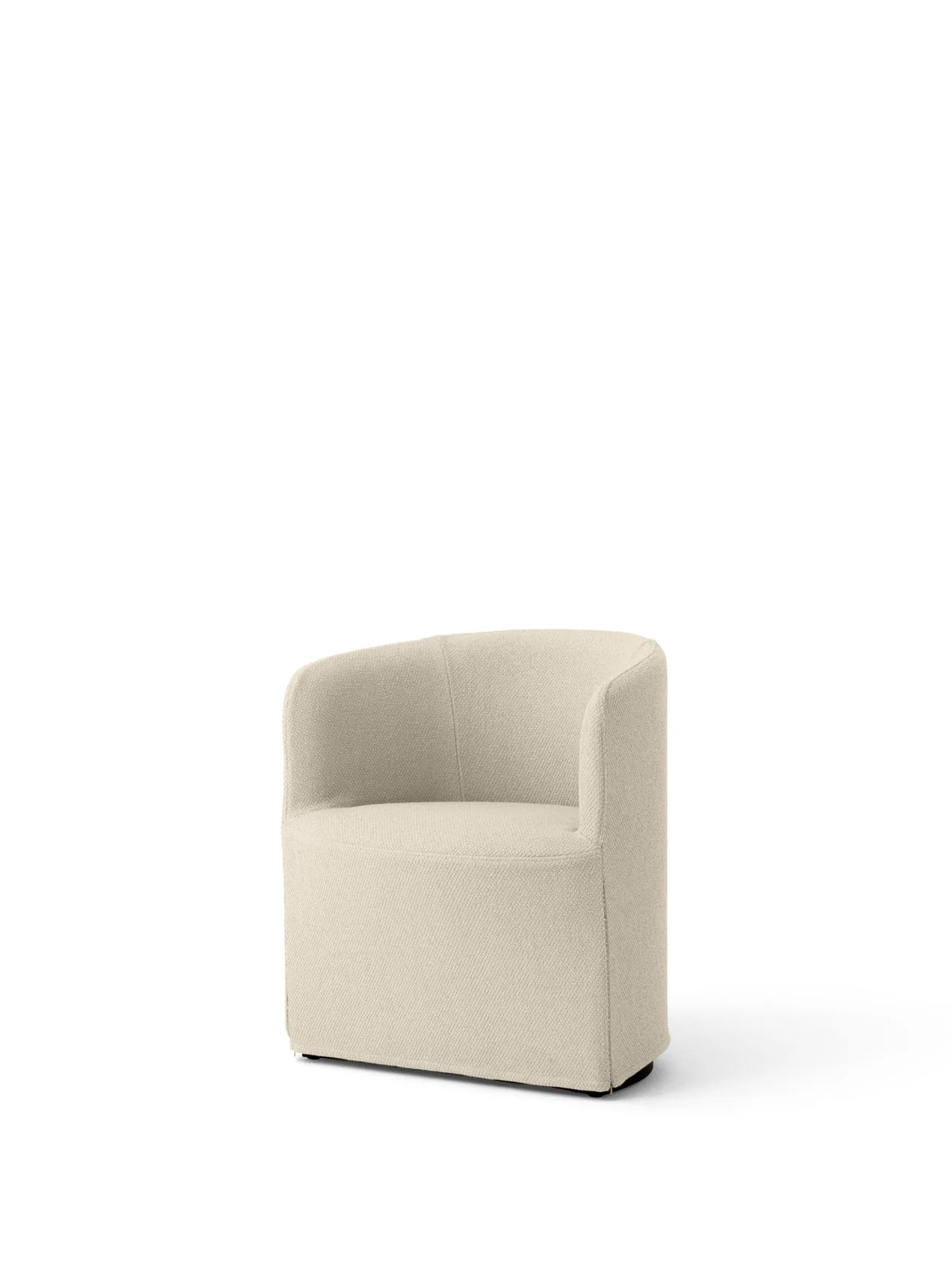 Club Chair with Washable Loose Cover Cotton-Wool Boucl, 3 Shades